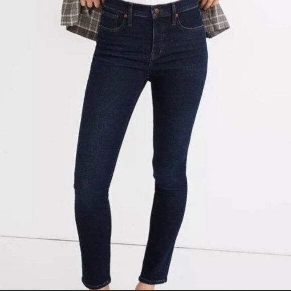 Madewell Skinny Ankle High Riser Jeans Size 26 - Picture 1 of 7